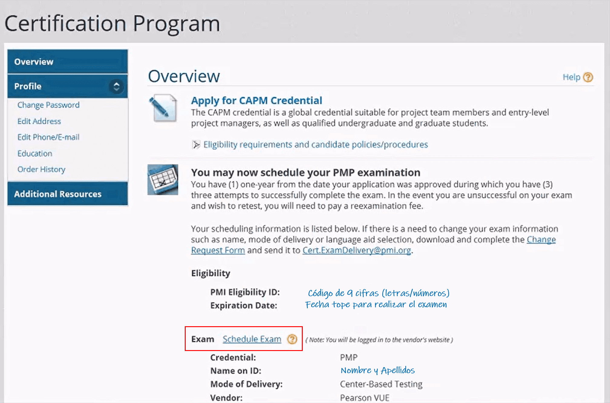 PMI® ¡Adiós Prometric! ¡Hola Pearson VUE! Netmind