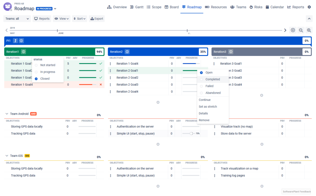 roadmap Rubén Vega