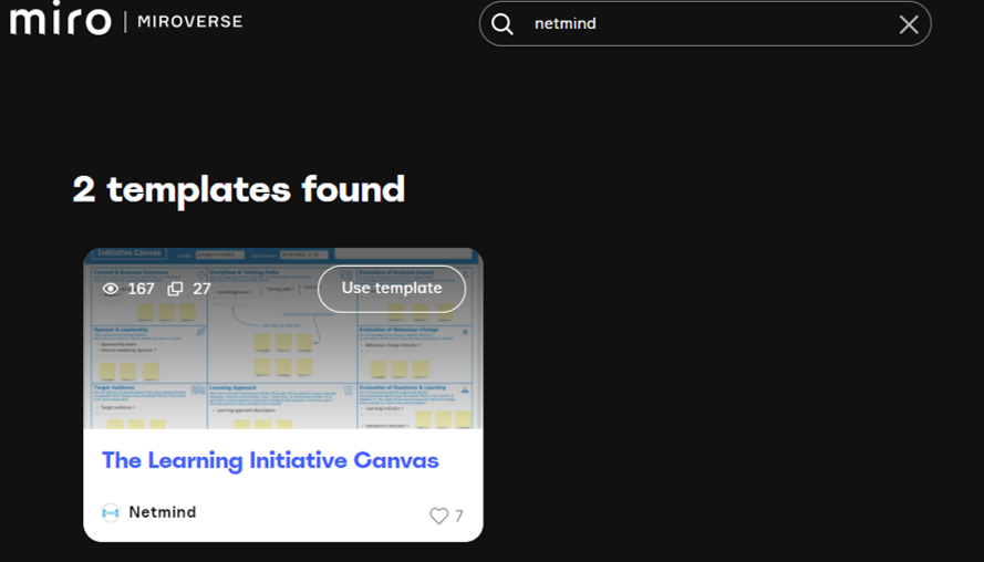 miroverse learning canvas