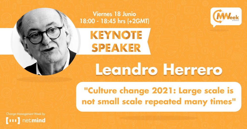 Keynote Speaker Leandro Herrero Netmind